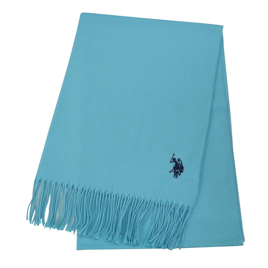 U.S.POLO ASSN ストール マフラー 2024AWモデル USPA-2015 447906 MINT GREEN ミントグリーン レディース メンズ ユーエスポロ アッスン ギフト プレゼント 贈呈品 クリスマス バレンタイン ホワイトデー 誕生日