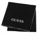 ゲス GUESS マフラー スカーフ AJ3A8865DS BK 2019AW ブラック 送料無料 ギフト プレゼント