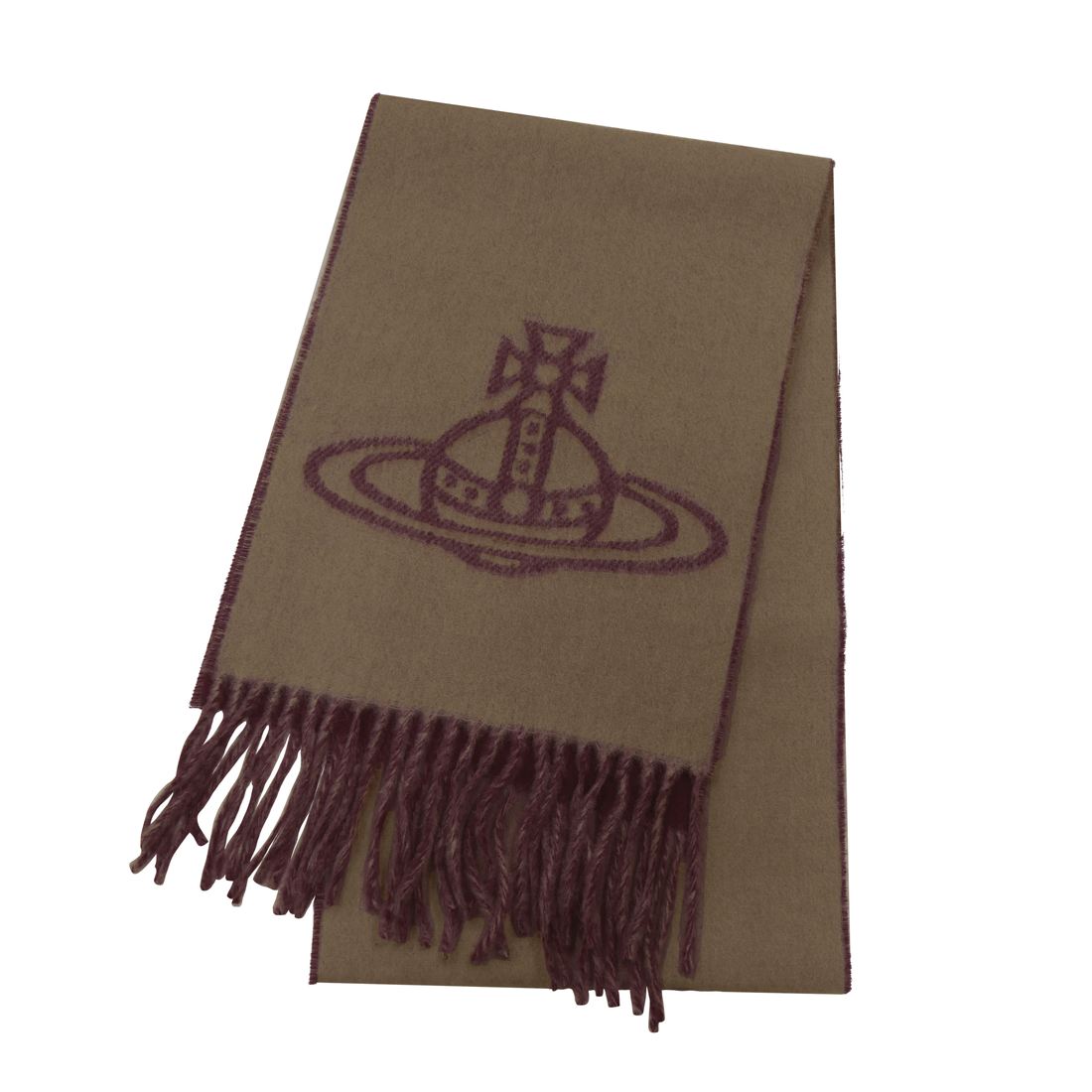 【2025年新作】 Vivienne Westwood ヴィヴィアン ウエストウッド マフラー 25-81030006-W00ZH C406 CAM..