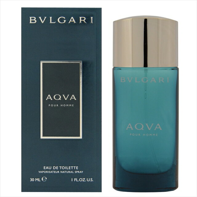 ☆ブルガリ BVLGARI アクア プールオム EDT 30ml オードトワレ 香水 オードパルファム メンズ