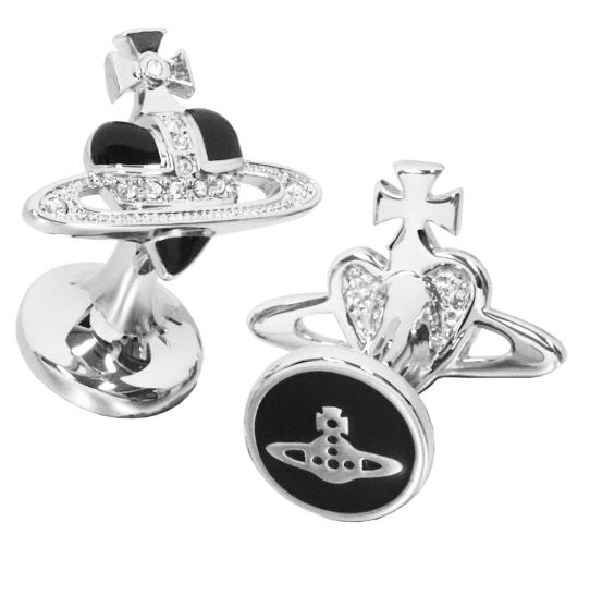 Vivienne Westwood ヴィヴィアンウエストウッド カフス 6503003C-02P432 シルバー ブラック 送料無料 プレゼント ギフト