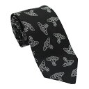 Vivienne Westwood ヴィヴィアンウエストウッド ネクタイ AW2024モデル 81050001-W0106-N401-BLACK ブラック 7c...