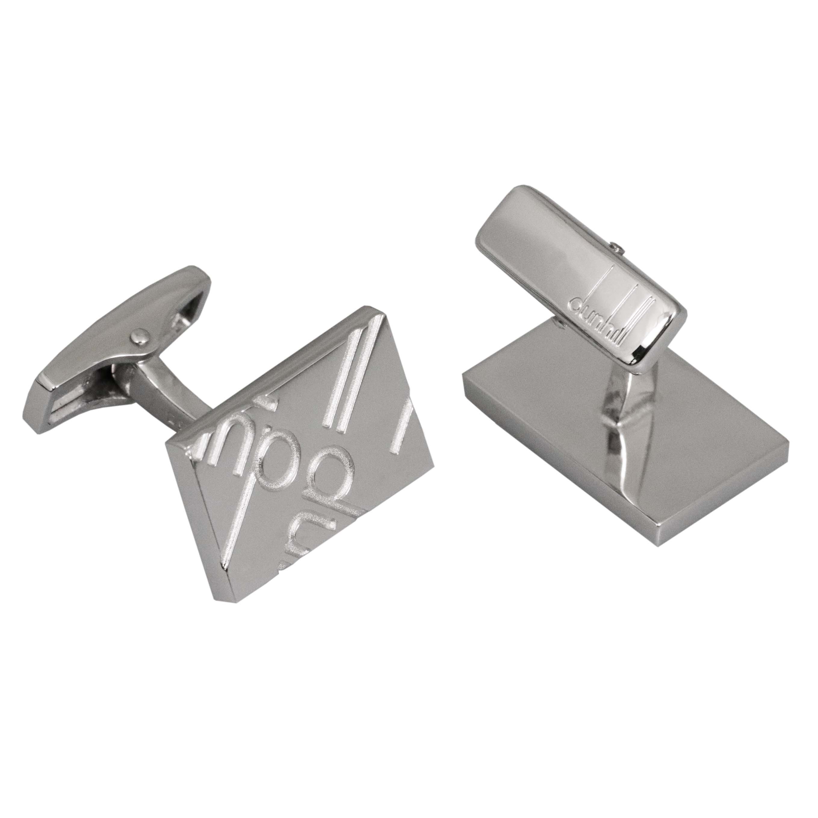 Alfred dunhill アルフレッド ダンヒル カフス DU19FUS8229040 SIGNATURE スターリングシルバー シルバー 送料無料 人気 ...