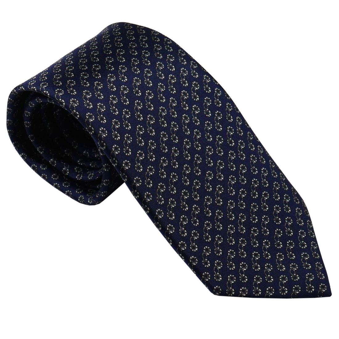 dunhill ҥ ͥ DU21RPTP1C0059R ͥӡCOG REPEAT TIE, INK, R 8cm DU S...