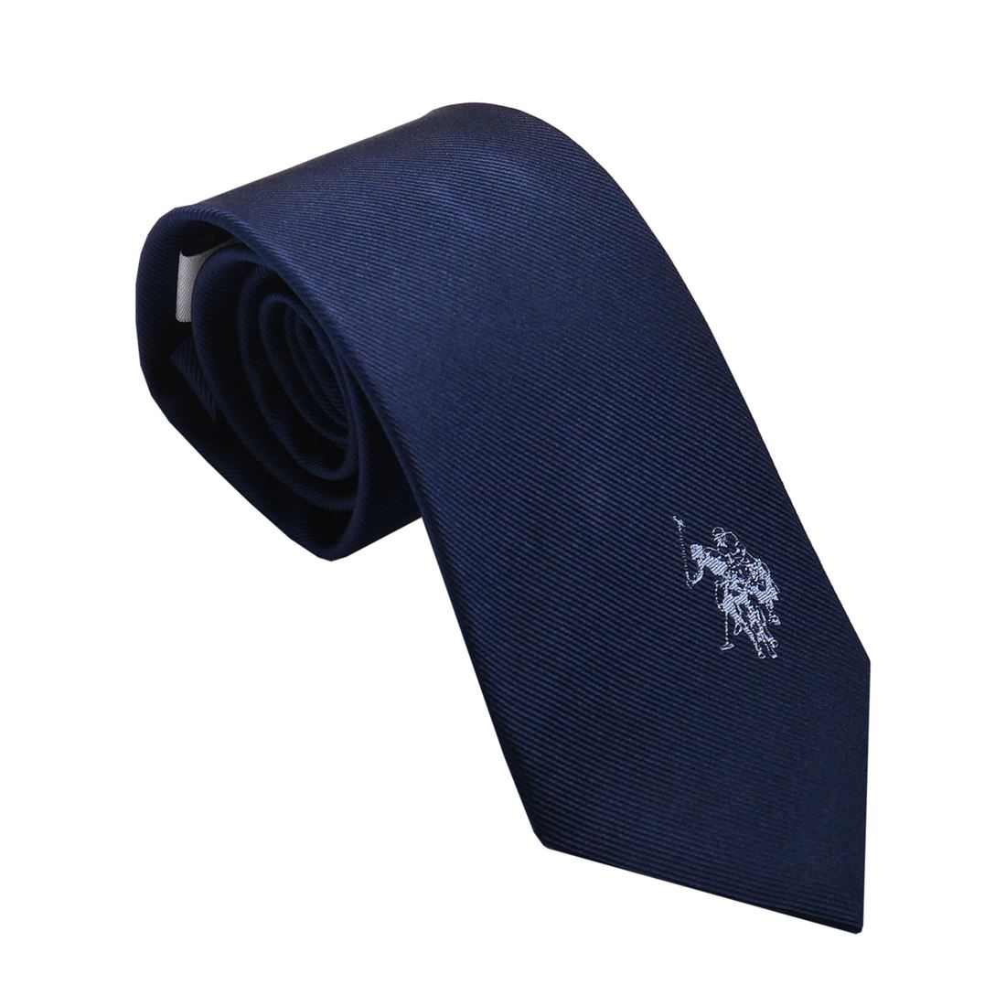 U.S. POLO ネクタイ(先幅:約8cm) USPA-82 NAVY/BLUE2023AW 送料無料 プレゼント ギフト メンズ