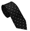 EMPORIO ARMANI エンポリオ アルマーニ ネクタイ メンズ 340075 2R603 00020 NERO 幅7.5cm 送料無料 専用BOX 箱付...