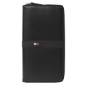 トミーヒルフィガーTOMMY HILFIGER RANGER ラウンドファスナー長財布(小銭入れ有)31TL130105 BK 送料無料 プレゼント ギフト 革小物 クリスマス バレンタイン ホワイトデー 誕生日 成人 ブランド
