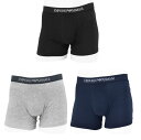 EMPORIOARMANI エンポリオアルマーニ underwear ボクサーパンツ 3枚セット アンダーウェア 下着 111611/CC722 PK 9423...