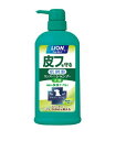 ペットキレイ 皮フを守るリンスインシャンプー犬用ポンプ550ml ライオン ペット ペットグッズ お手入れ ケア