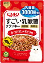 CIAOすごい乳酸菌クランキー かつお節入り まぐろ味200g いなば ペットフード ペット