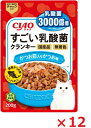 【12個セット】CIAOすごい乳酸菌クランキー かつお節入り かつお味200g いなば ペットフード ペット まとめ買い