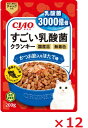 【12個セット】CIAOすごい乳酸菌クランキー かつお節入り ほたて味200g いなば ペットフード ペット まとめ買い