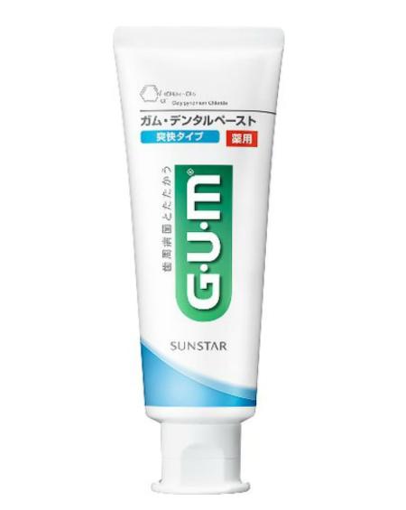 【送料無料！】ガム・デンタルペースト 爽快タイプ 120g 歯磨き粉 歯みがき粉 口臭予防 歯みがき粉 ハミガキ 歯垢除去 ハミガキ粉 歯 白く　※こちらの商品の販売数は1個です。