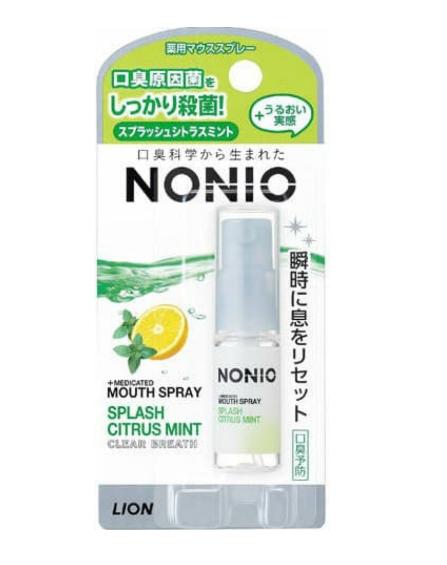【送料無料！】NONIO（ノニオ）　マウススプレー　スプラッシュシトラスミント 口臭予防 口内衛生 口臭対策 口腔ケア オーラルケア　※こちらの商品の販売数は1個です。