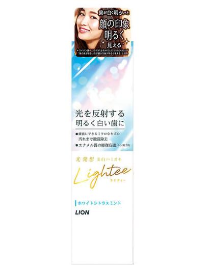 【送料無料！】Lighteeハミガキ　ホワイトシトラスミント　100g 歯磨き粉 歯みがき粉 口臭予防 歯みがき粉 ハミガキ 歯垢除去 ハミガキ粉 歯 白く　※こちらの商品の販売数は1個です。