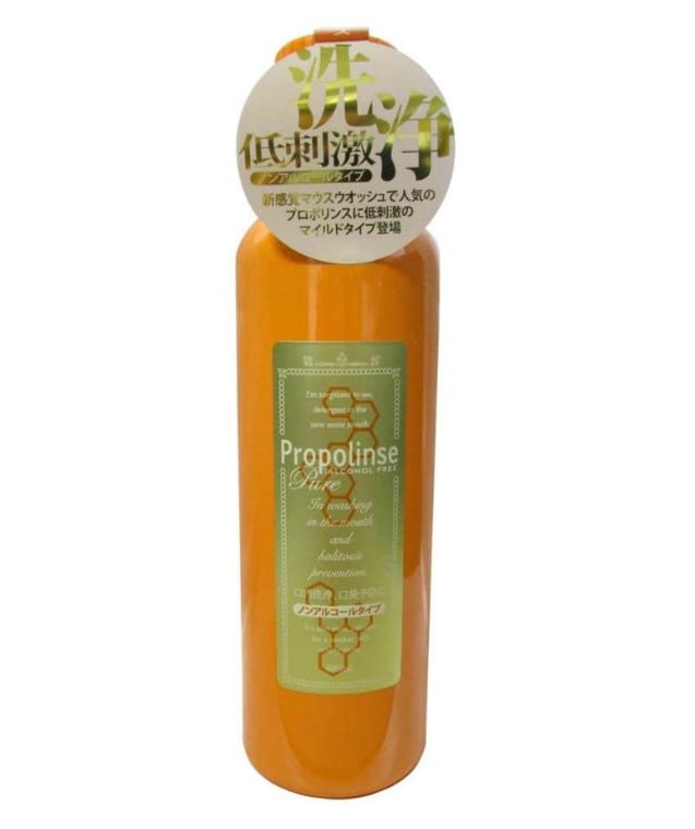【送料無料！】プロポリンスピュア　600ML マウスウォッシュ 口臭対策 洗口液 口臭予防 デンタルケア 歯周病ケア　※こちらの商品の販売数は1個です。