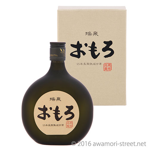 瑞泉 おもろ 15年古酒 43度,720ml / 瑞泉酒造 / 四合 泡盛 古酒 贈り物 お歳暮 お中元 ギフト 敬老の日 父の日 お土産 家飲み 宅飲み