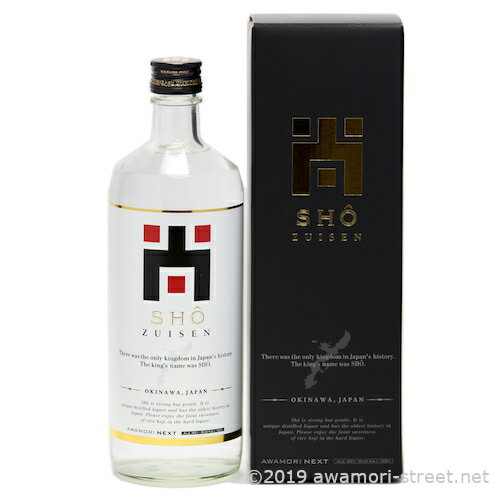 尚 ZUISEN 40度,720ml レッドラベル / 泡盛 瑞泉酒造 / 四合 贈り物 お歳暮 お中元 ギフト 敬老の日 父の日 家飲み 宅飲み