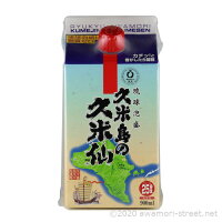 泡盛 久米仙酒造 / 久米島の久米仙 紙パック 25度,900ml / 贈り物 お歳暮 お中元 ギフト 敬老の日 父の日 家飲み 宅飲み