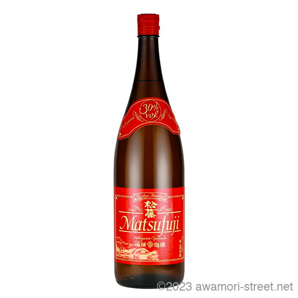 赤の松藤 黒糖酵母仕込み 30度,1800ml / 崎山酒造廠 / 一升 泡盛 琉球泡盛 沖縄の蒸留酒 お中元 贈り物 贈答用 ギフト 家飲み 宅飲み お歳暮 ...