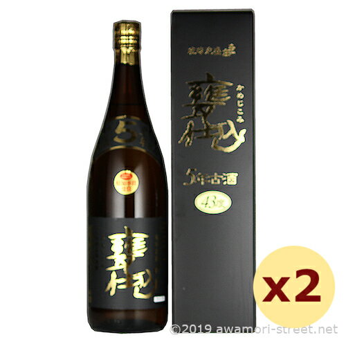 泡盛 古酒 石川酒造場 / 玉友 甕仕込 5年古酒 43度 1800ml x 2本セット / お歳暮 贈り物 ギフト 家飲み 宅飲み