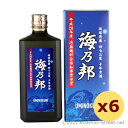 海乃邦 10年古酒 43度,720ml x 6本セット 平成28年県知事賞受賞酒 / 沖縄県酒造協同組合 / 四合 泡盛 古酒 お歳暮 お中元 贈り物 ギフト ...