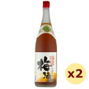 泡盛 リキュール 梅酒 瑞泉酒造 / 沖縄黒糖使用梅酒 12度,1800ml ×2本セット / 贈り物 お歳暮 お中元 ギフト 敬老の日 父の日 母の日 家飲み 宅飲み