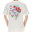 オリオンビール tシャツ Tシャツ花笠オリオンホワイト 正規品 orion beer t shirt オリオン tシャツ メンズ オリオン tシャツ レディース フリーサイズ 沖縄 お土産 tシャツ 父の日 母の日 プレゼント ビール 夏フェス tシャツ 限定 グッズ ビール tシャツ