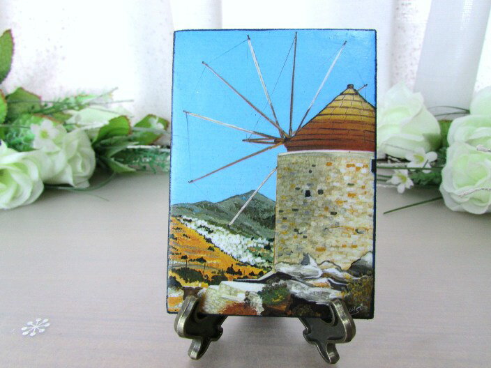 小さな絵画マグネット