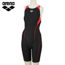 【送料無料】★レース出場するスイマーにオススメ★【 アリーナ arena 】 ARN-2050WJ 水泳 競泳水着(ジュニア女子) 子供 こども ハーフスパッツ...