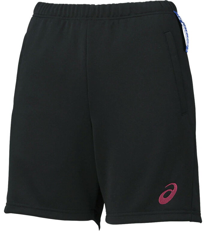 【メール便可230円】【asics　アシックス】【ウェア】ハーフパンツ　XW7226 SAバレーボール VOLLEYBALL−PRACTICE　WEAR− W’Sクオーターパンツ ブラック×ベリーピンク　9017　レディース[app] 部屋着