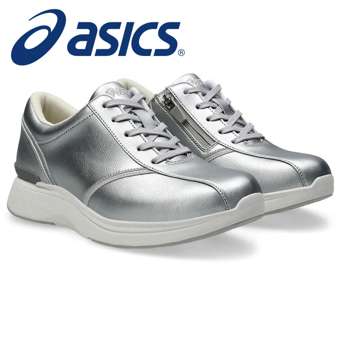 ★O脚などヒザ関節の内反に伴う、ヒザへの負担を軽減するウォーキングシューズ★【 アシックス asics 】..