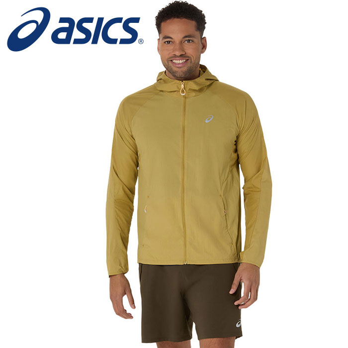 【 2025年 秋冬モデル】【 アシックス asics 】【ウェア】 ランニング ジャケット メンズ ROAD ロード パッカブル 2011D084 (302) レモングラス [250720][amz]