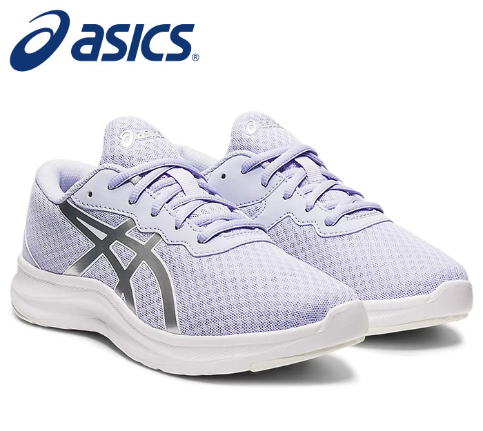 【2022年春夏モデル】【asics　アシックス】【シューズ　靴】 1154A128 ジュニアシューズ LAZERBEAM(レーザービーム) MH ミニマル 運動靴 通学 女の子 女子 子供 こども スニーカー ラベンダー/シルバー 400 [220418]