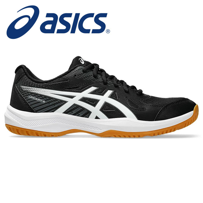 【アシックス　asics】【シューズ　靴】 インドアシューズ(バレー/ハンドボール/バドミントン) UPCOURT 6(アップコート6) メンズ 1071A104 (001) ブラック/ホワイト [240909]