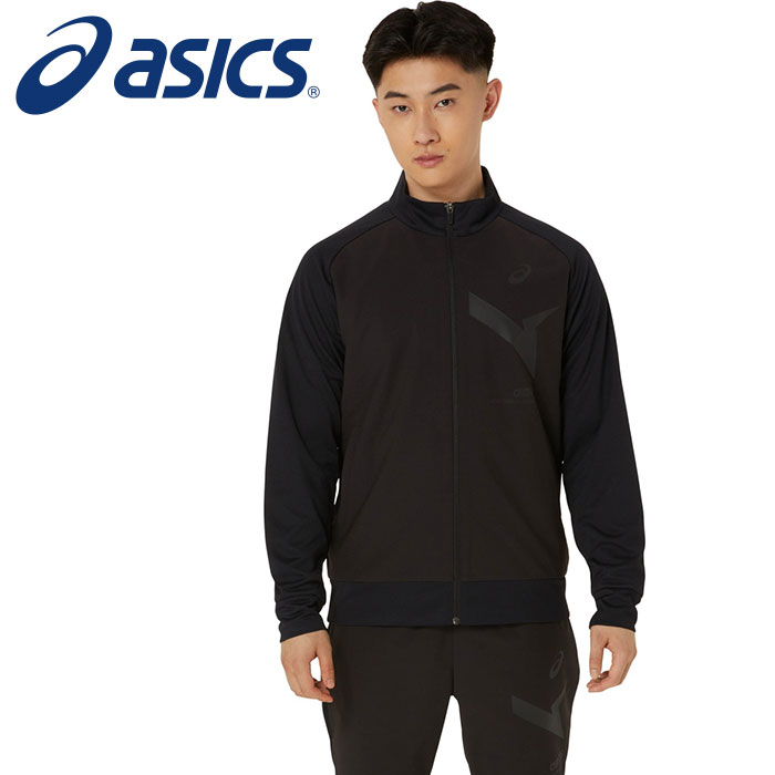 【 アシックス asics 】【ウェア】 ハイブリッドニットジャケット AIM-TRG(エイムトレーニング) ウインドバリア メンズ トレーニングウェア 2031E724 (002) パフォーマンスブラックxパフォーマンスブラック [240909]