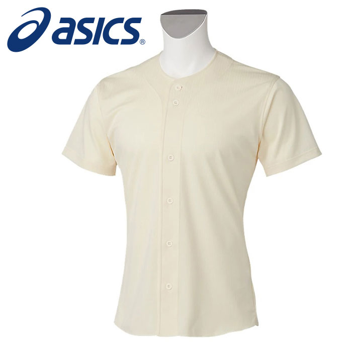 【アシックス　asics】【ウェア】野球 スクールゲームシャツ ゴールドステージ メンズ 2121A289 (102) アイボリーB [240909]