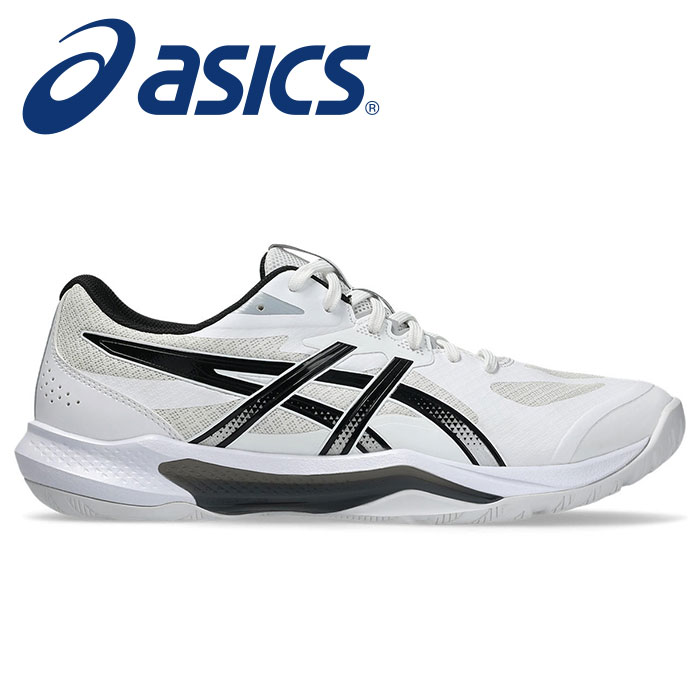 【 2025年 秋冬モデル】【 アシックス asics 】【 シューズ 靴 】 バレーボールシューズ GEL-TACTIC ゲルタクティック 13 ワイド 幅広 メンズ レディース 男女兼用 バレーボール シューズ 1073A078 (100) ホワイト/ブラック [250802][amz] クリスマス プレゼント