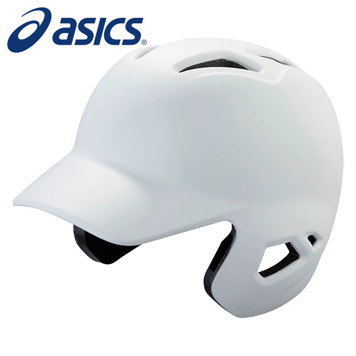 【アシックス　asics】 バッティングヘルメット(つや消し) GOLDSTAGE(ゴールドステージ) BPR17S (01) ホワイト [240909]