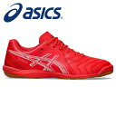 [最大2000円OFFクーポン発行中]【2024年春夏モデル】【アシックス　asics】【シューズ　靴】 フットサルシューズ CALCETTO(カルチェット) WD 9 ワイド幅 メンズ レディース 男女兼用 1113A037 (600) クラシックレッド/ホワイト [240412]