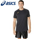 【メール便可230円】【2025年春夏モデル】【 アシックス asics 】【ウェア】 バレーボール 半袖 Tシャツ プラクティス 背面ビックロゴ 練習着 メン...