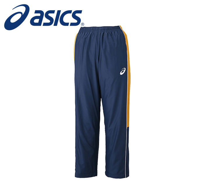 [最大2000円OFFクーポン発行中]【送料無料】【アシックス　asics】【ウェア】 2063A199 SAバスケット アパレル(ユニセックス) 男女兼用 ウォームアップパンツ 裏起毛 ネイビー×ゴールド 400 [211001] 父の日