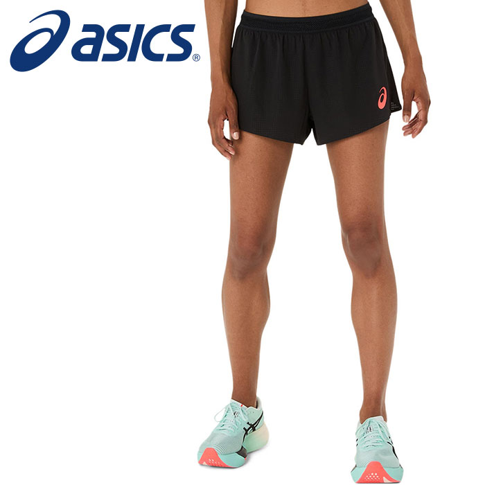 【メール便送料無料】【2025年春夏モデル】【 アシックス asics 】【ウェア】 陸上 レディース ホットパンツ ショートパンツ アシックス 2092A477 (001) パフォーマンスブラック [250320]