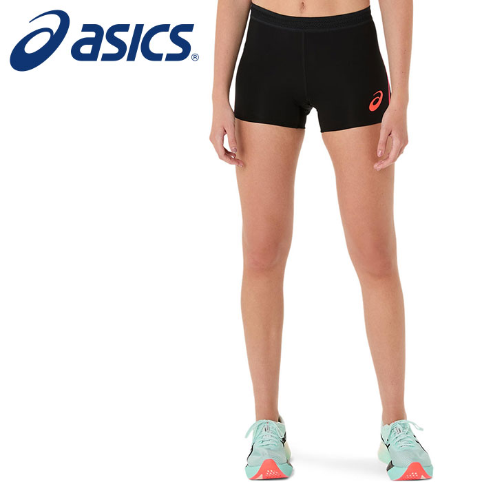 【メール便送料無料(追跡可能)】【2025年春夏モデル】【アシックス　asics】【ウェア】 陸上 レディース ショーツ アクティブリーズ アシックス 2092A480 (001) パフォーマンスブラック [250320]