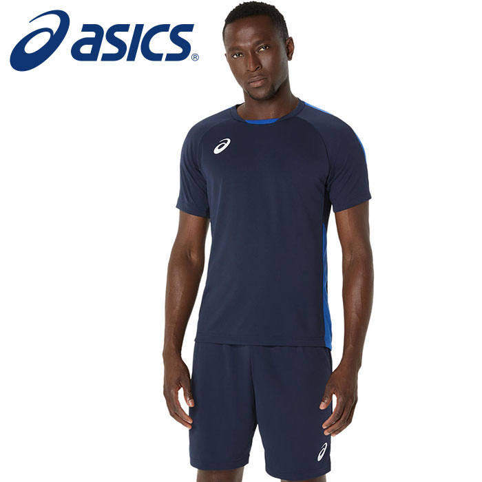 【メール便可230円】【2025年春夏モデル】【アシックス　asics】【ウェア】 サッカー 半袖 ゲームシャツ メンズ アシックス 2101A307 (405) ミッドナイト [250320] 父の日