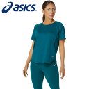 【2024年春夏モデル】【アシックス　asics】【ウェア】 レディース ACTIBREEZE 半袖シャツ 女性用 フィットネス トレーニング 2032C945 (303) リッチティール [240229]