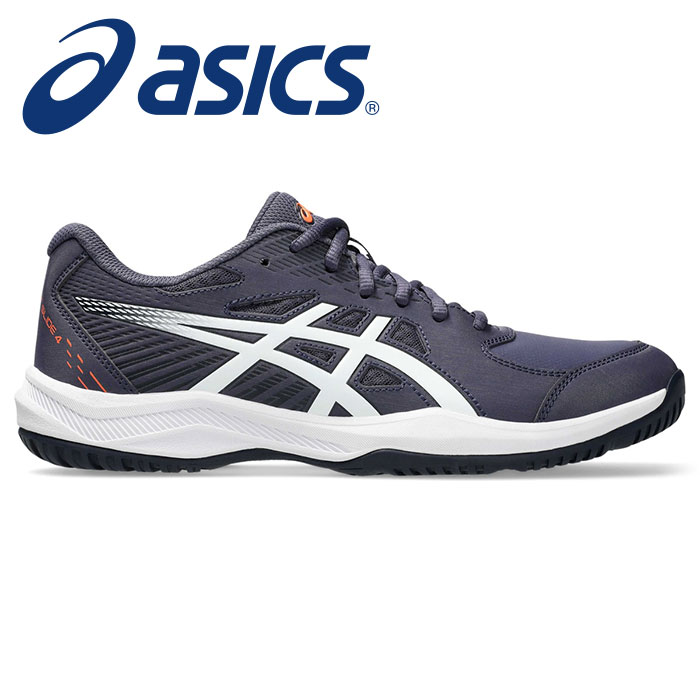 ★オールコート用！初心者向け！軽量で快適性＆安定性★【2025年春夏モデル】【アシックス　asics】【シューズ　靴】 テニスシューズ COURT SLIDE コートスライド 4 オールコート 初心者 メンズ テニス アシックス 1041A483 (500) インディゴフォグ/ホワイト [250312]