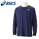 【メール便可230円】【 アシックス asics 】【ウェア】 2031E018 トレーニングウェア(メンズ) ドライ ワンポイント 長袖Tシャツ ピーコートX...