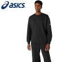 [最大2000円OFFクーポン発行中]【asics　アシックス】【ウェア】 2063A321 バスケ スウェット シャツ メンズ レディース 男女兼用 Pブラック 001 [230420]