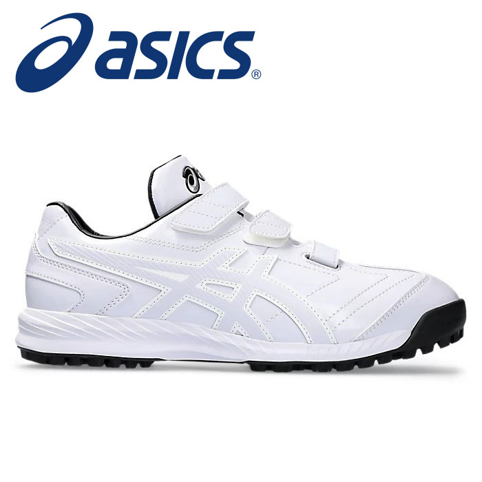 ★新形状スタッドがグリップ力を発揮★【 2025年 秋冬モデル】【 アシックス asics 】【シューズ 靴】 野球 トレーニング シューズ NEOREVIVE ネオリバイブ TR 3 アップ マジックテープ メンズ レディース 男女兼用 1123A042 (110) ホワイト/ホワイト [250725][amz]